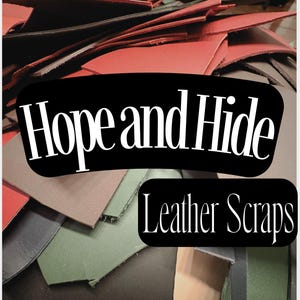 Mystery Scrap Leather Bag – Veg Tan Leather Scraps – 8.5x11 Full Bag – Leather Craft Supplies – DIY Leather Pieces – Bulk Leather Offcuts