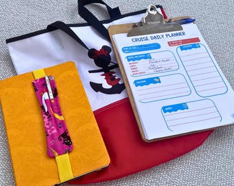 Disney Cruise Planner Printable Bundle | Cruise Planner PDF | Packing Checklist + Daily Planner + Memory Journal | Travel Printables