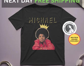 Michael Jackson T-Shirt Vintage 80s Graphic Tee Retro Music Shirt