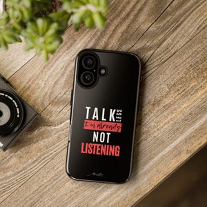 Tough Phone Case with Attitude | Funny Quote | Durable Protection | Gift for Friends or Family | Birthday, Holiday, Just Because