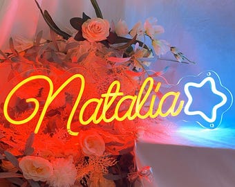 Custom Name Neon Sign, Kids Custom Name Sign,Kids Room Neon Sign,Dorm Room Decor,LED Name Light,Name Neon Sign,Custom Sign Bedroom, Neon Art