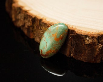 Genuine Royston Turquoise Cabochon, 20ct. Hand Cut Gemstone from USA Mine - High Grade Natural Stones