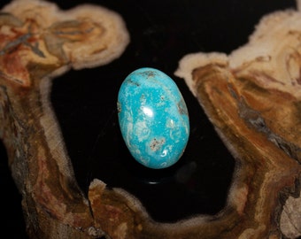 High grade Emerald Valley Blue turquoise cabochon, Hand cut gemstone, gemstones for jewelry making, turquoise for jewelers and collectors