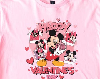 Disney Valentines Day Shirt, Mickey and Minnie Shirt, Disney Valentines Day Sweatshirt, Mickey Minnie Valentine Shirt,Disneyland Love Shirt