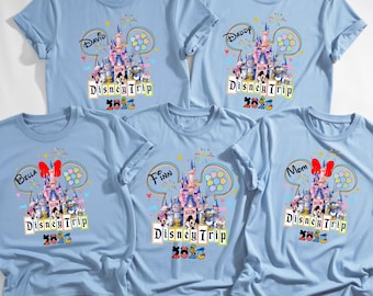 Disney 2026 Shirts, Disneyworld Shirts, Disney Vacation T-shirt, Disney Couple Shirt, Disney Trip 2026, Disney Clothes, Disney Trip Shirt