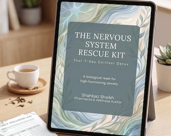 Nervous System Rescue Kit | Cortisol Detox, Anxiety Relief (Digital Download)