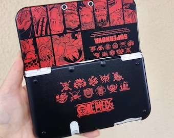 DIY 3ds nds case full model series, cartoon anime handmade protective case, 3ds 2ds nds replacement shells for the new gifts
