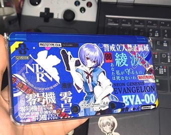 DIY evangelion Eva 3ds nds case full model series, cartoon anime handmade protective case, 3ds 2ds nds replacement shells for the new gifts