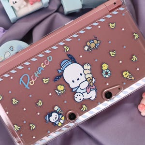 Custodia fai da te Pacha dog 3ds nds serie completa di modelli, custodia protettiva fatta a mano in stile cartone animato, gusci di ricambio per 3ds 2ds nds per i nuovi regali