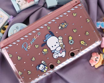 DIY Pacha dog 3ds nds case full model series, cartoon anime handmade protective case, 3ds 2ds nds replacement shells for the new gifts
