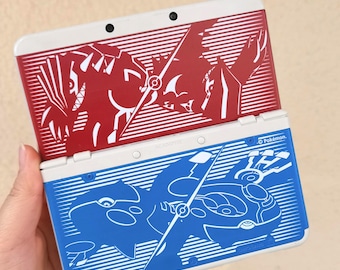 DIY 3ds nds case full model series, cartoon anime handmade protective case, 3ds 2ds nds replacement shells for new gifts