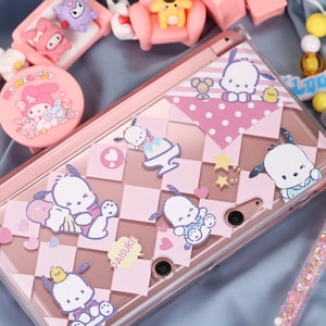 Custodia fai da te Pacha dog 3ds nds serie completa di modelli, custodia protettiva fatta a mano in stile cartone animato, gusci di ricambio per 3ds 2ds nds per i nuovi regali