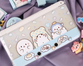 DIY 3ds nds case full model series, cartoon anime handmade protective case, 3ds 2ds nds replacement shells for the new gifts
