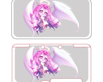 DIY 3ds nds case full model series, cartoon anime handmade protective case, 3ds 2ds nds replacement shells for the new gifts