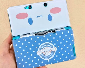 DIY Cinnamoroll 3ds nds case full model series, cartoon anime handmade protective case, 3ds 2ds nds replacement shells for the new gifts