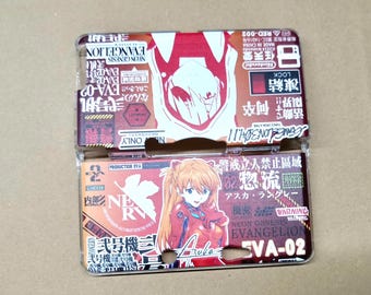 DIY evangelion Asuka 3ds nds case full model series, cartoon anime handmade protective case, 3ds 2ds nds replacement shells for the new gift