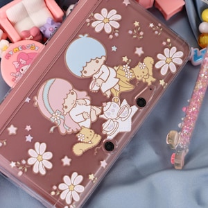 DIY Twin Stars 3ds nds case full model series, cartoon anime handmade protective case, 3ds 2ds nds replacement shells for the new gifts
