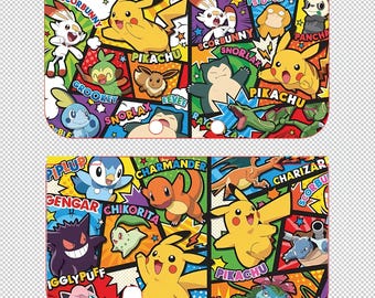 DIY 3ds nds case full model series, cartoon anime handmade protective case, 3ds 2ds nds replacement shells for the new gifts