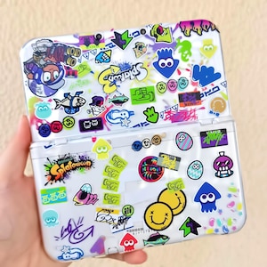 DIY Splatoon 3ds nds case full model series, cartoon anime handmade protective case, 3ds 2ds nds replacement shells for the new gifts