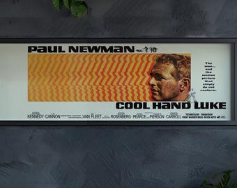 クール・ハンド・ルーク (1967) ポール・ニューマン 映画ポスター 復刻 クール・ハンド・ルーク (1967) ポール・ニューマン 映画ポスター 復刻
