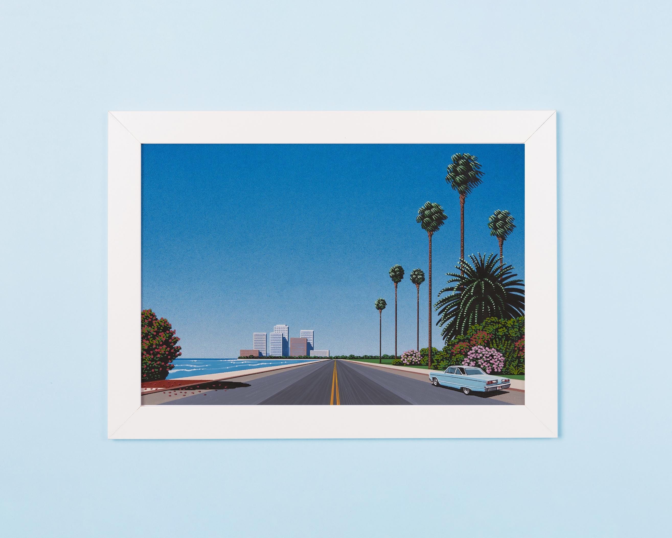 Hiroshi0413 ページ Southern Freeway by Hiroshi Nagai, Modern Framed Art, Japanese