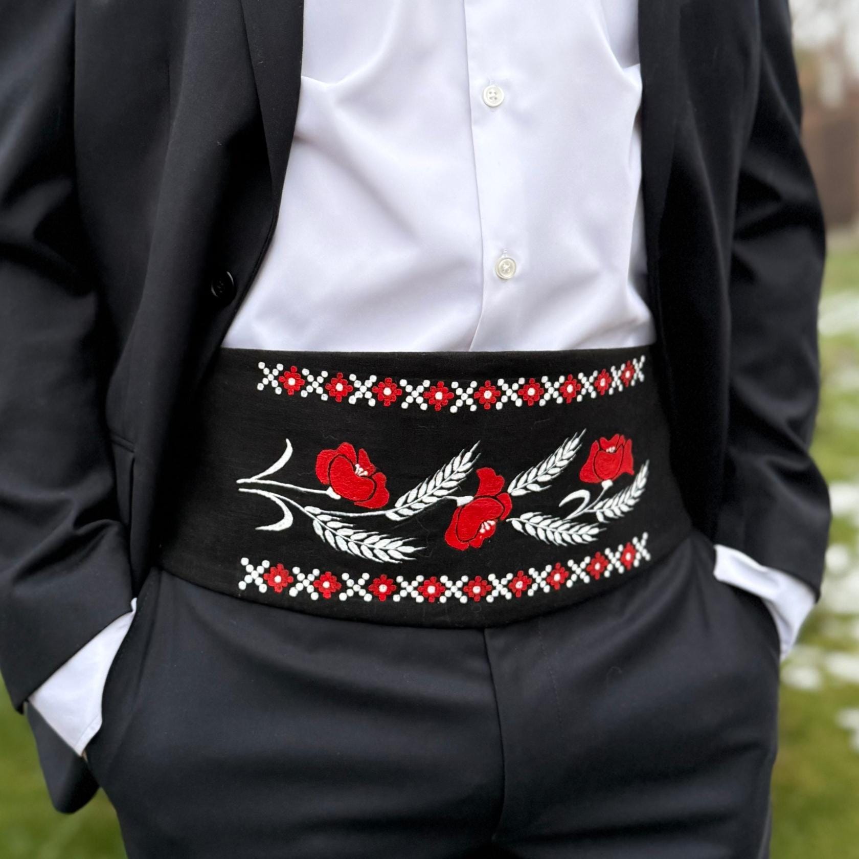 Cummerbund Floral - Etsy display picture 2