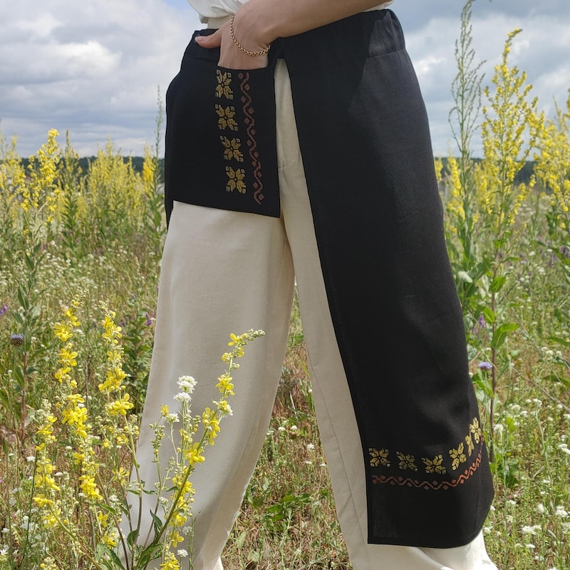 Apron Ethnic Print - Etsy Finland