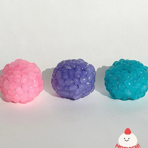 Glaze Grape Collection Stress Ball-Crunchy Texture Squishy-Pre-order Now