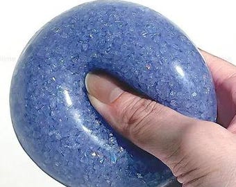 Pre- Order Moon Quartz Stress Ball - Calming Crystal Sphere for Anxiety Relief