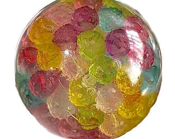 Pre- Order Rainbow Candy Crunch Jelly Drops Stress Ball: Sensory Fidget Toy