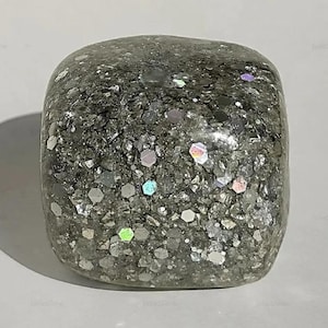 Pre-order Pocket Disco – Silver Glitter Stress Ball