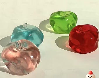 Floppy Apple Collection-Soft Jelly Gel Shapeable Stress Ball. Pre-order Now