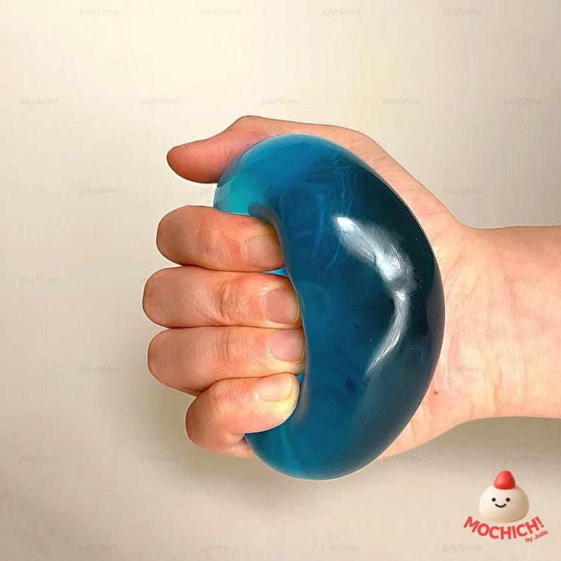 Crystal Calm Series-stressbal: ultrazacht sensorisch gelspeelgoed. Pre-order nu Droplet