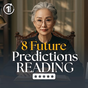 8 Psychic Future Predictions, Detailed Tarot Cards Reading, Same Hour Fortune Reading, Blind Tarot Spread, Love Predictions, Love Reading