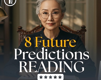 8 predicciones psíquicas para el futuro, lectura detallada de cartas del tarot, lectura de la fortuna a la misma hora, tirada de tarot a ciegas, predicciones de amor, lectura del amor