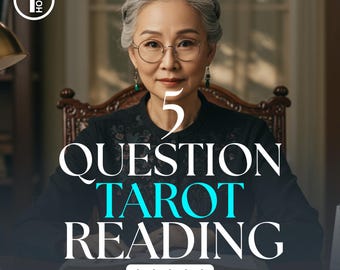 Tarotkortläsning med 5 frågor, läsning samma timme, psykisk kärlek och karriärläsning, tarotkortläsning med korrekt andlig insikt, snabb leverans