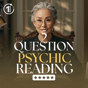 5 Question Psychic Reading, Same Day, Same Hour, Full Card Reading, Future Reading Psychic Reading, Real Answers Insight, 3 Question Reading