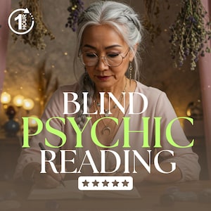 Blind Reading Psychic, Psychic Reading, Same Hour, Spiritual Advices, Accurate Love Reading, Tarot Cards Reading, Blind Tarot Reading