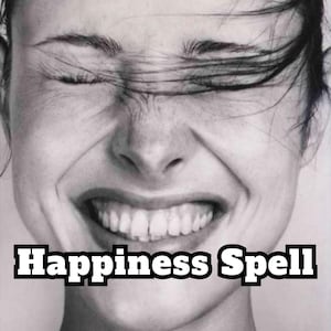 Happiness Spell | Boost Joy, Positive Energy & Emotional Wellbeing | Digital Uplifting and Good Vibes Spell Kit