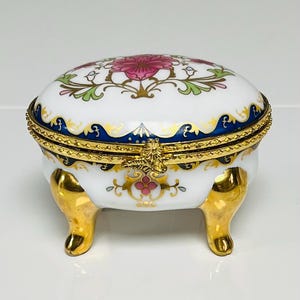Vintage Porcelain Trinket Box – The Leonardo Collection