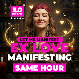 Ceremonia de Manifestación de Ex-Amor: Hechizo de Amor Personalizado y Lectura de Tarot