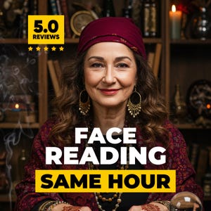 Psychic Face Reading: Personalized Character & Destiny Analysis (PDF Report)