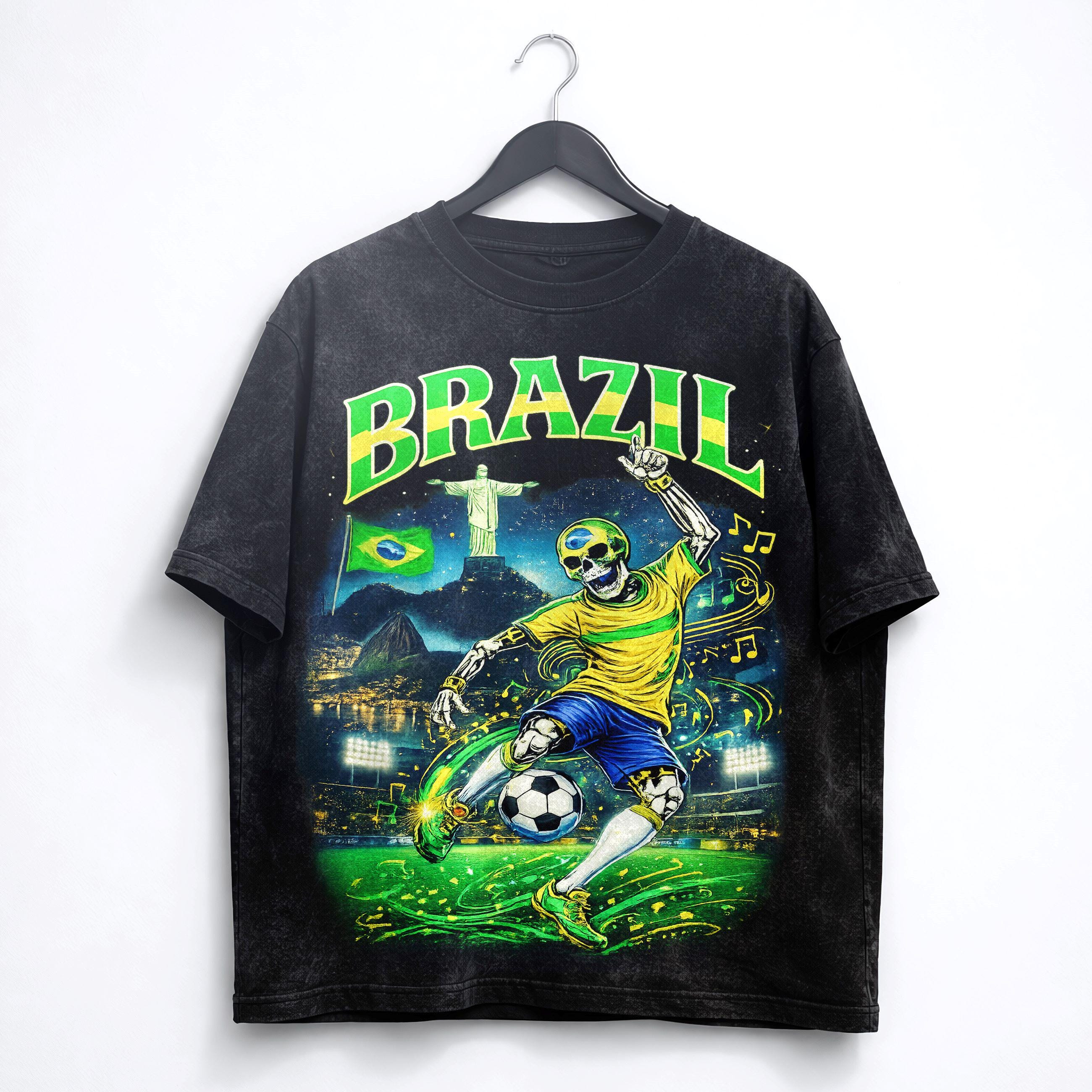 FIFA World Cup 2026 Brazil Shirt, Brazil Soccer Graphic Tee