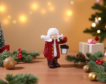 Figuras de faroles navideños para niños: decoración festiva para el hogar