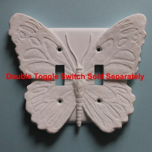 Butterfly / Switch Cover / Wall art / toggle switchplate / Outlet / Butterfly decor / Sculpture / Wall Plate cover image 2