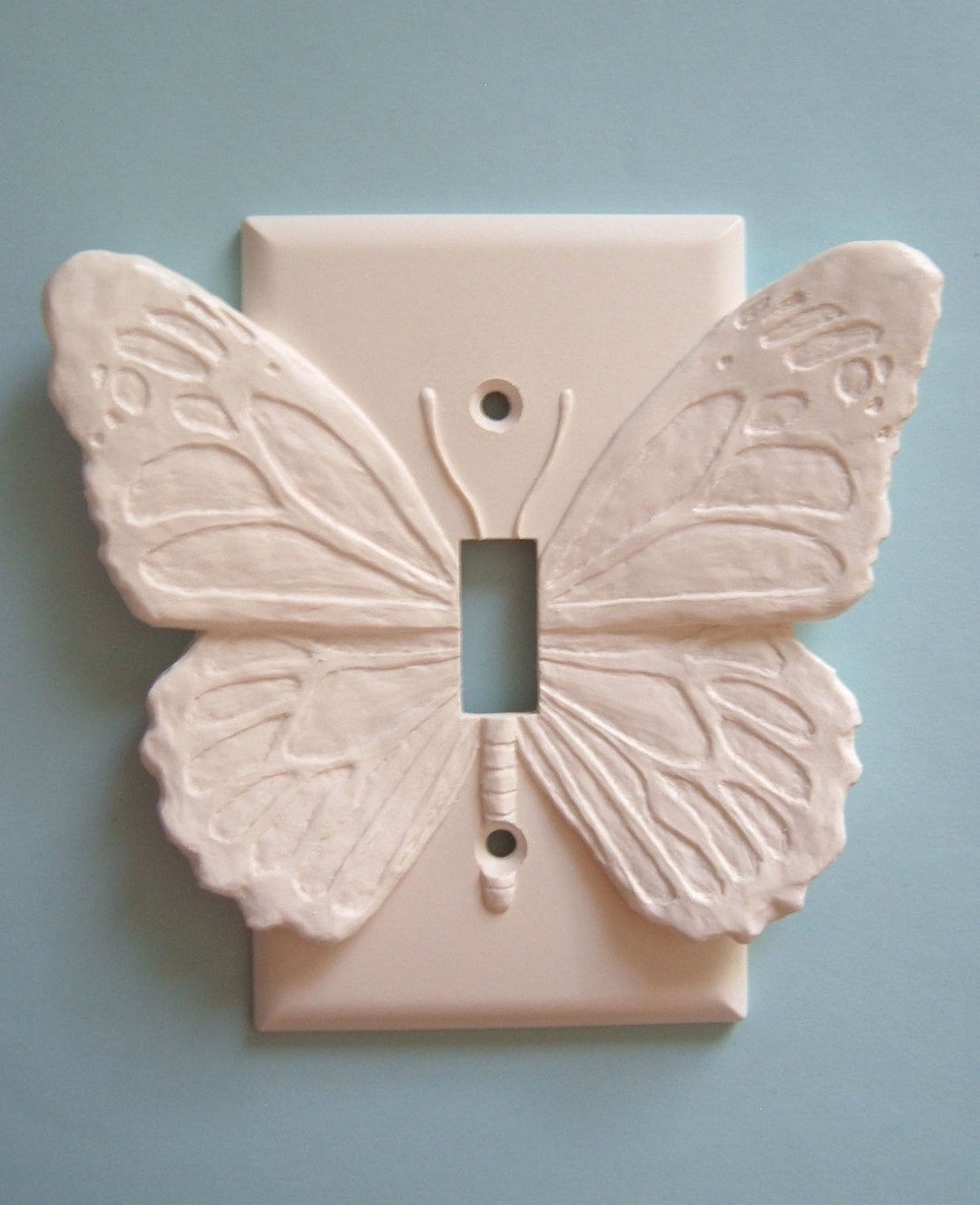 Butterfly / Switch Cover / Wall Art / Toggle Switchplate / - Etsy