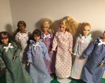 barbie doll night dress