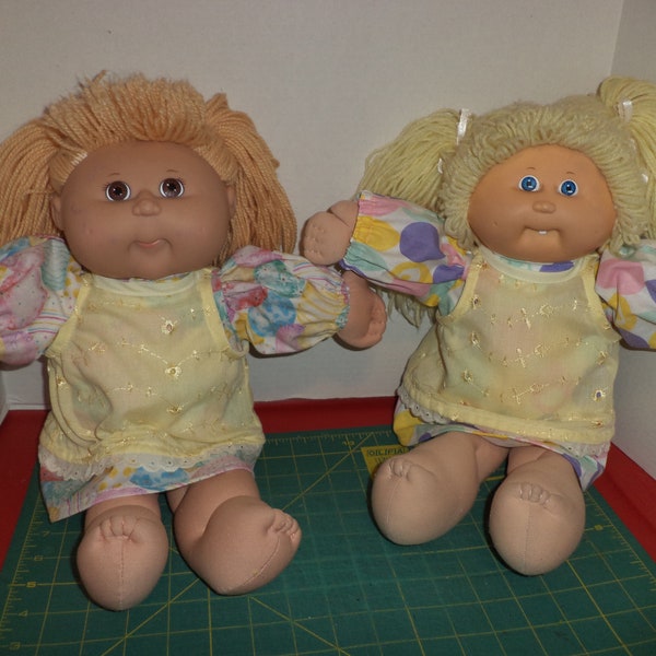 Easter Cabbage Patch Dress Set, 16 inch Dolls,Ready to Ship,