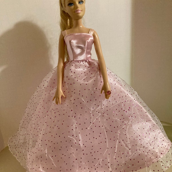 Pink Ball Gown for 11 1/2 inch dolls