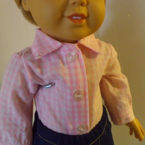 Blouse and  Jeans for 18 inch dolls